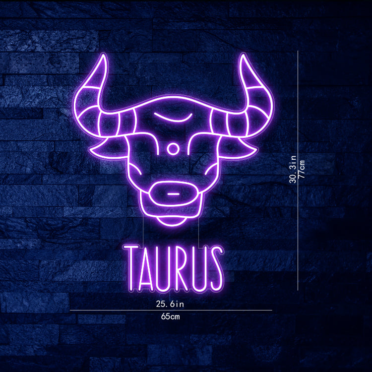 Taurus Neon Sign