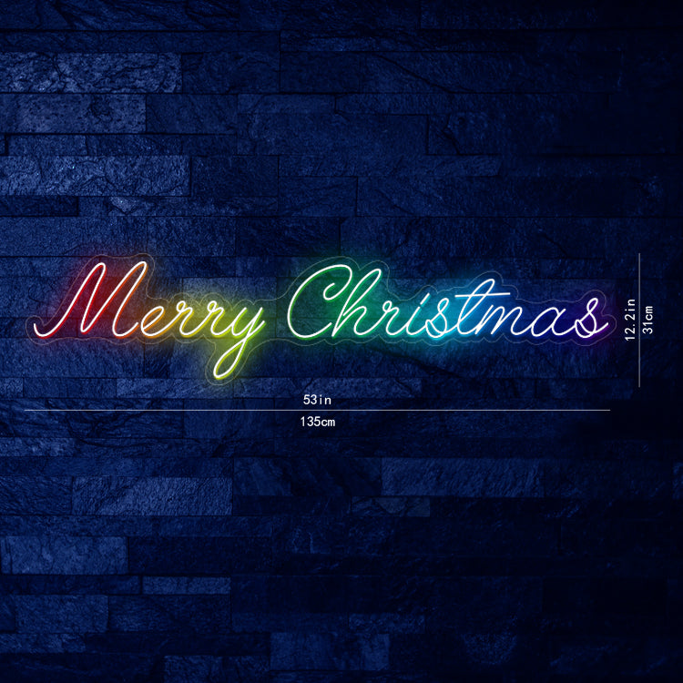 Feliz Navidad Luces De Neón