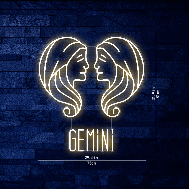 Gemini Neon Sign