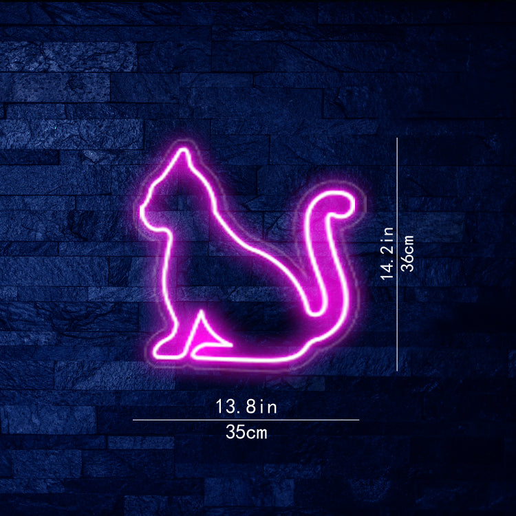 Cat Neon Light Sign