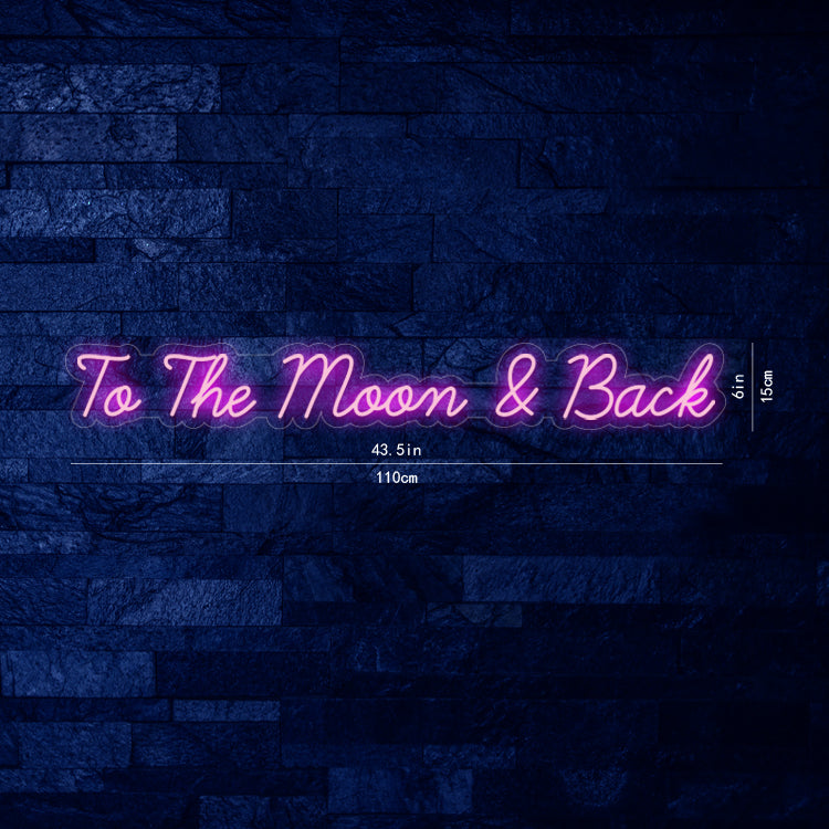 A la luna y de regreso al letrero de neón