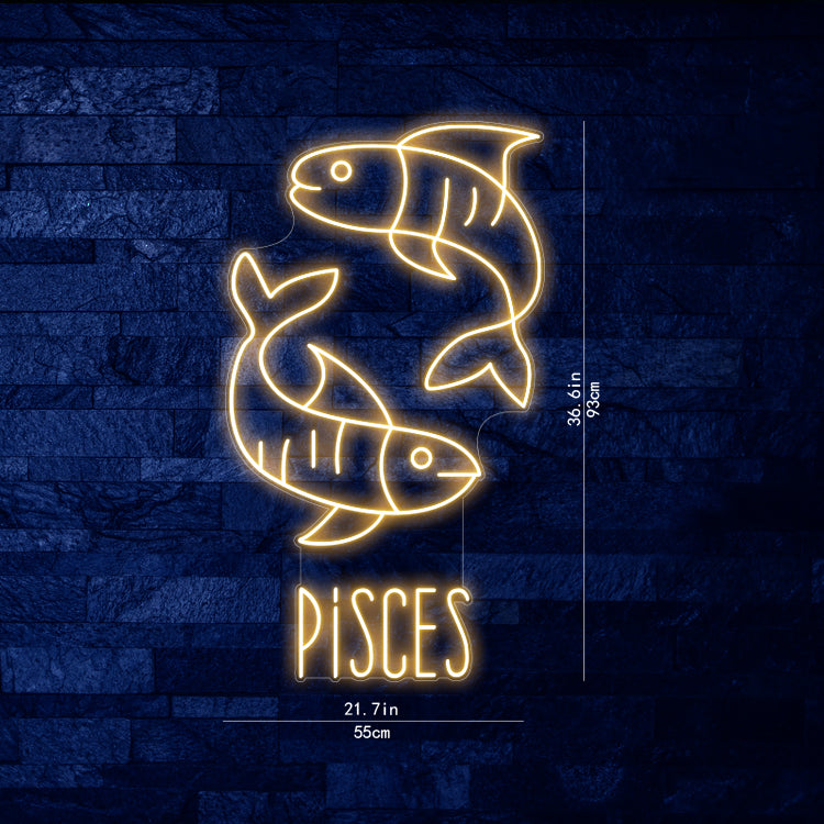 Pisces Neon Light