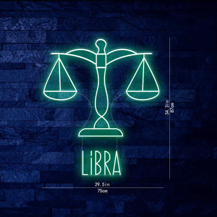 Libra Neon Light Sign