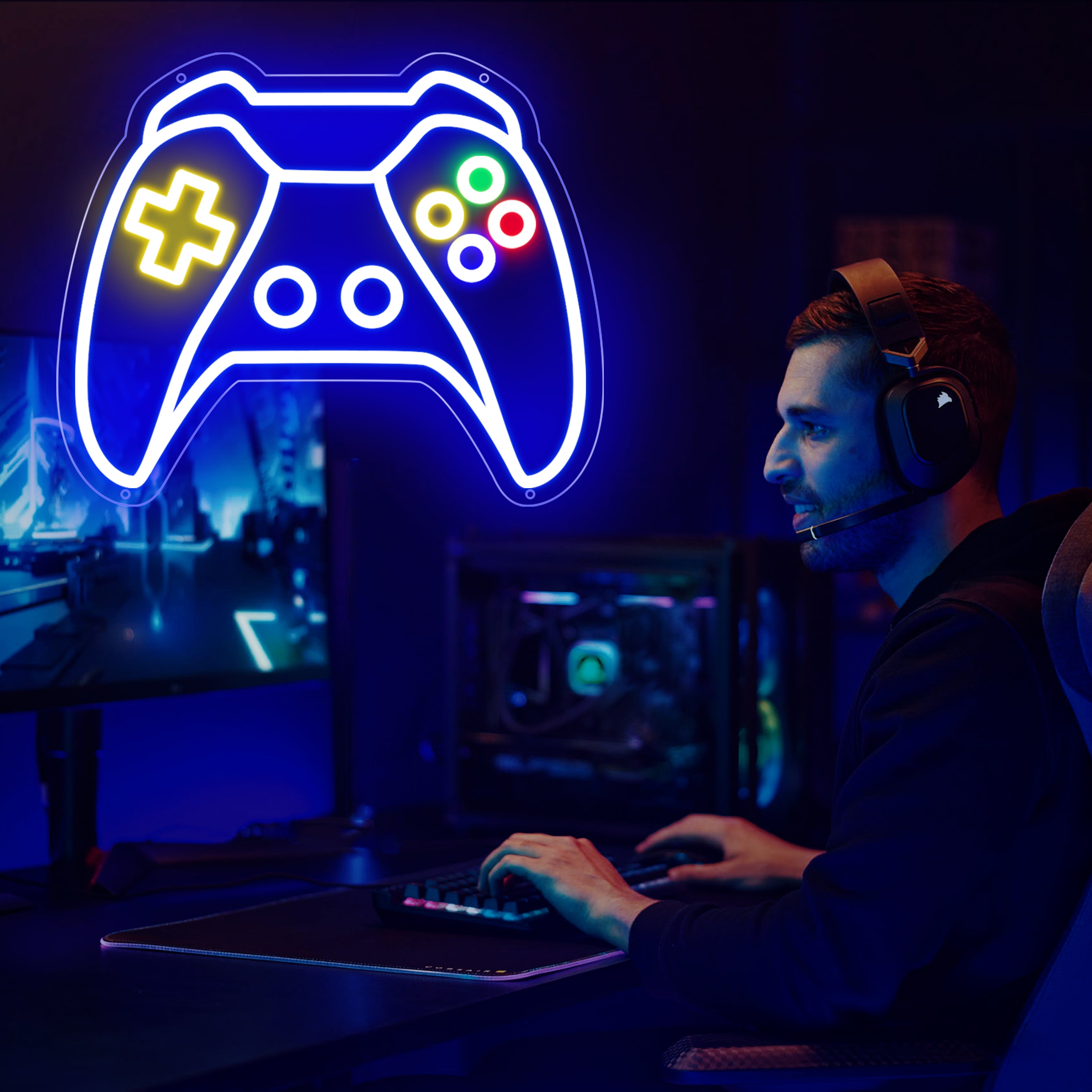 Game Controller LED Neon Sign