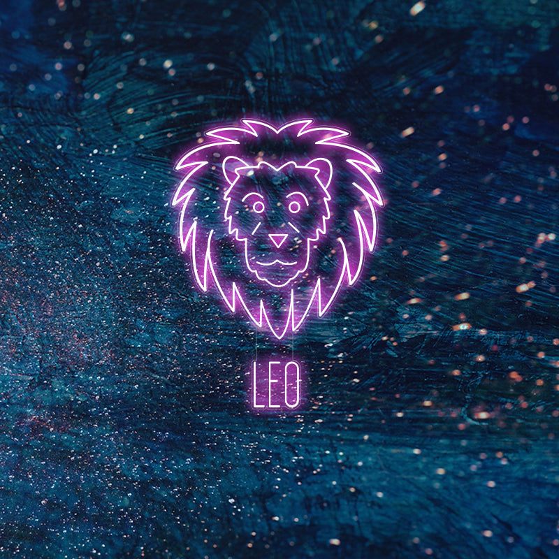 Leo Neon Light