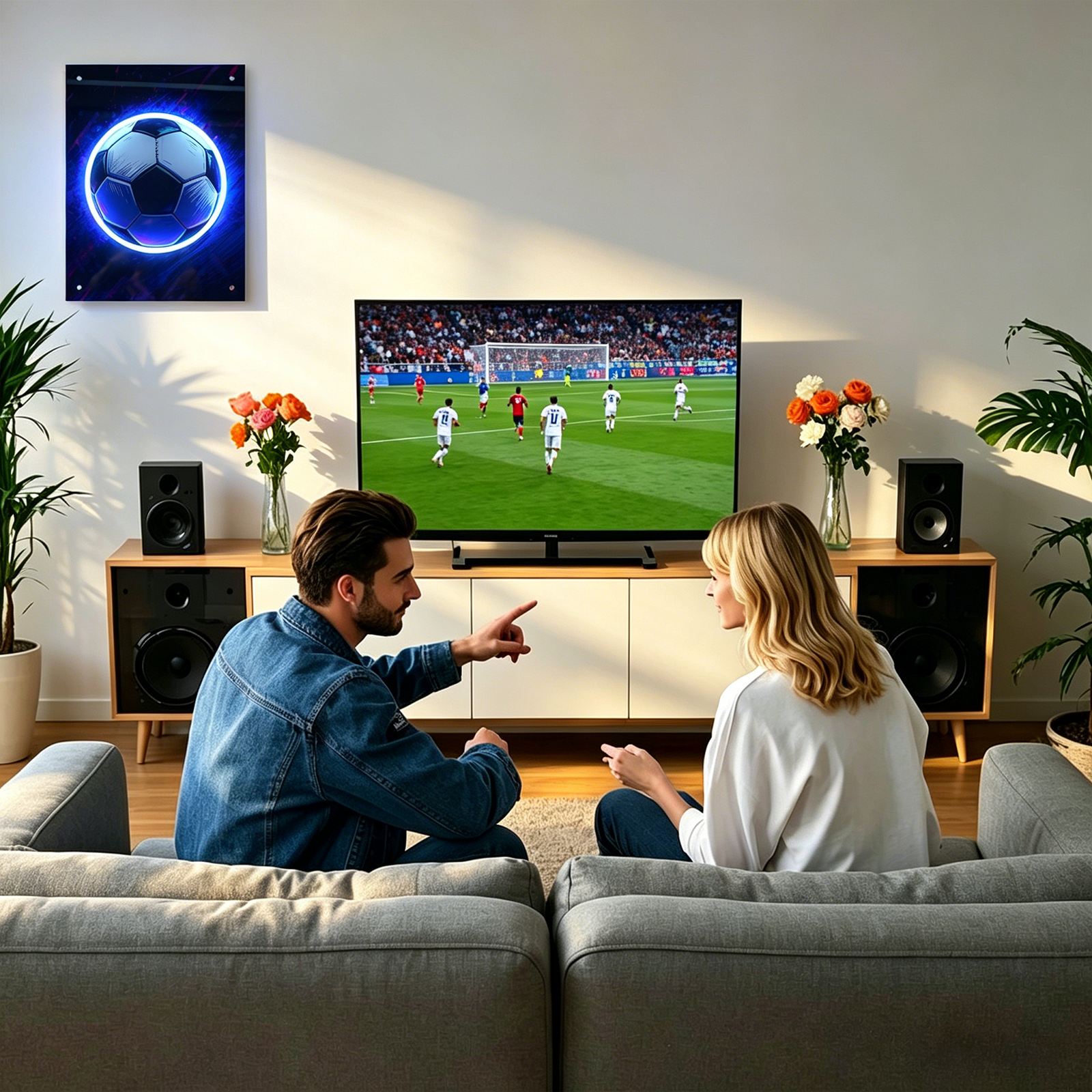 Football Led Neon Lights