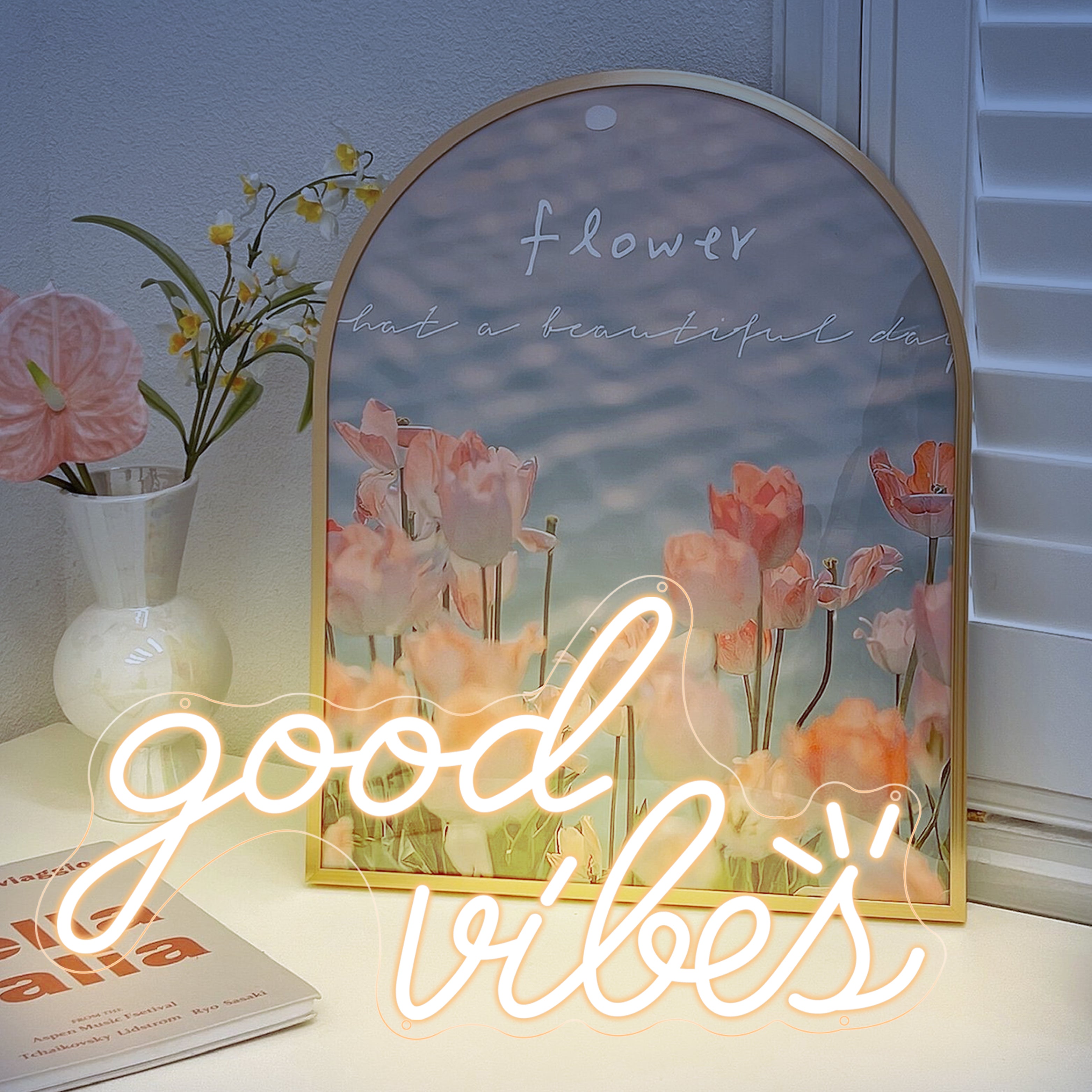 Good Vibes Neon Light Sign