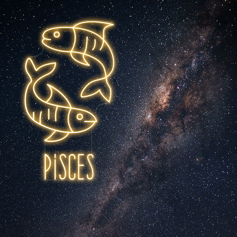 Pisces Neon Light