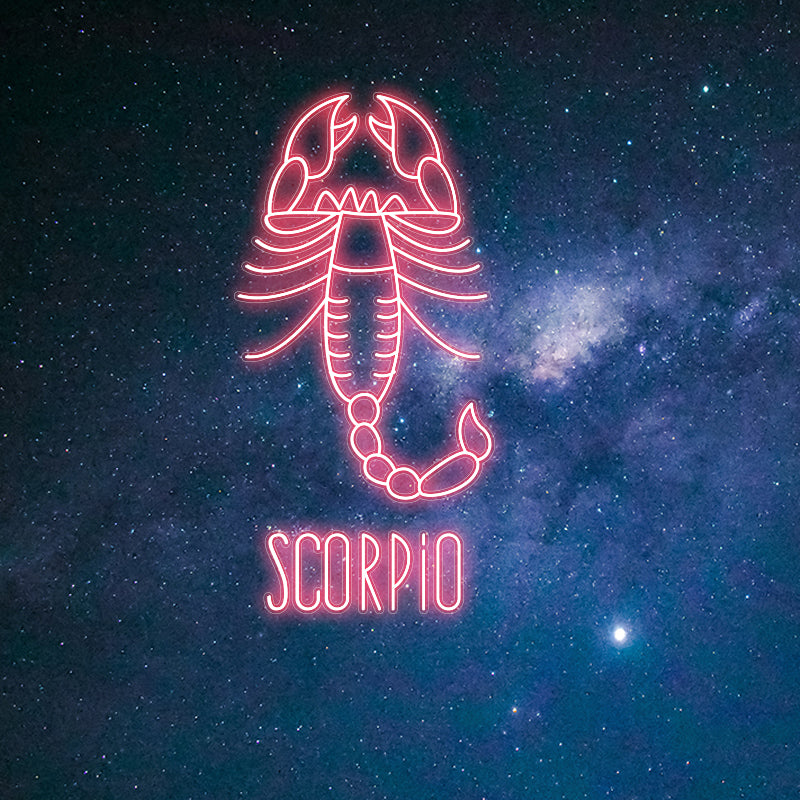 Scorpio Neon Light