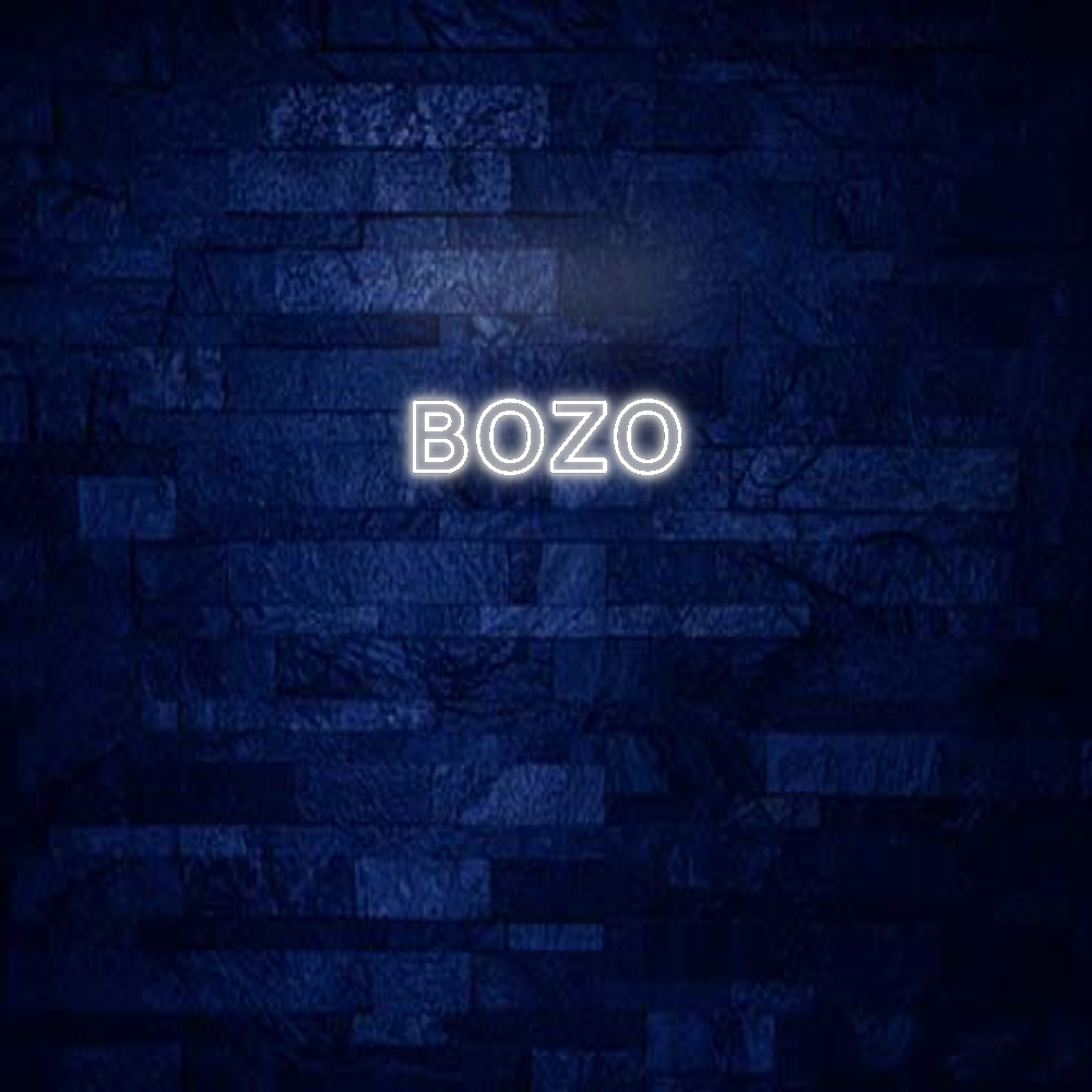 Custom Neon: BOZO