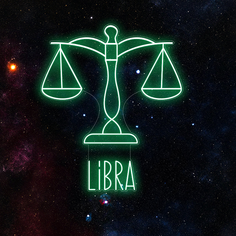 Libra Neon Light Sign