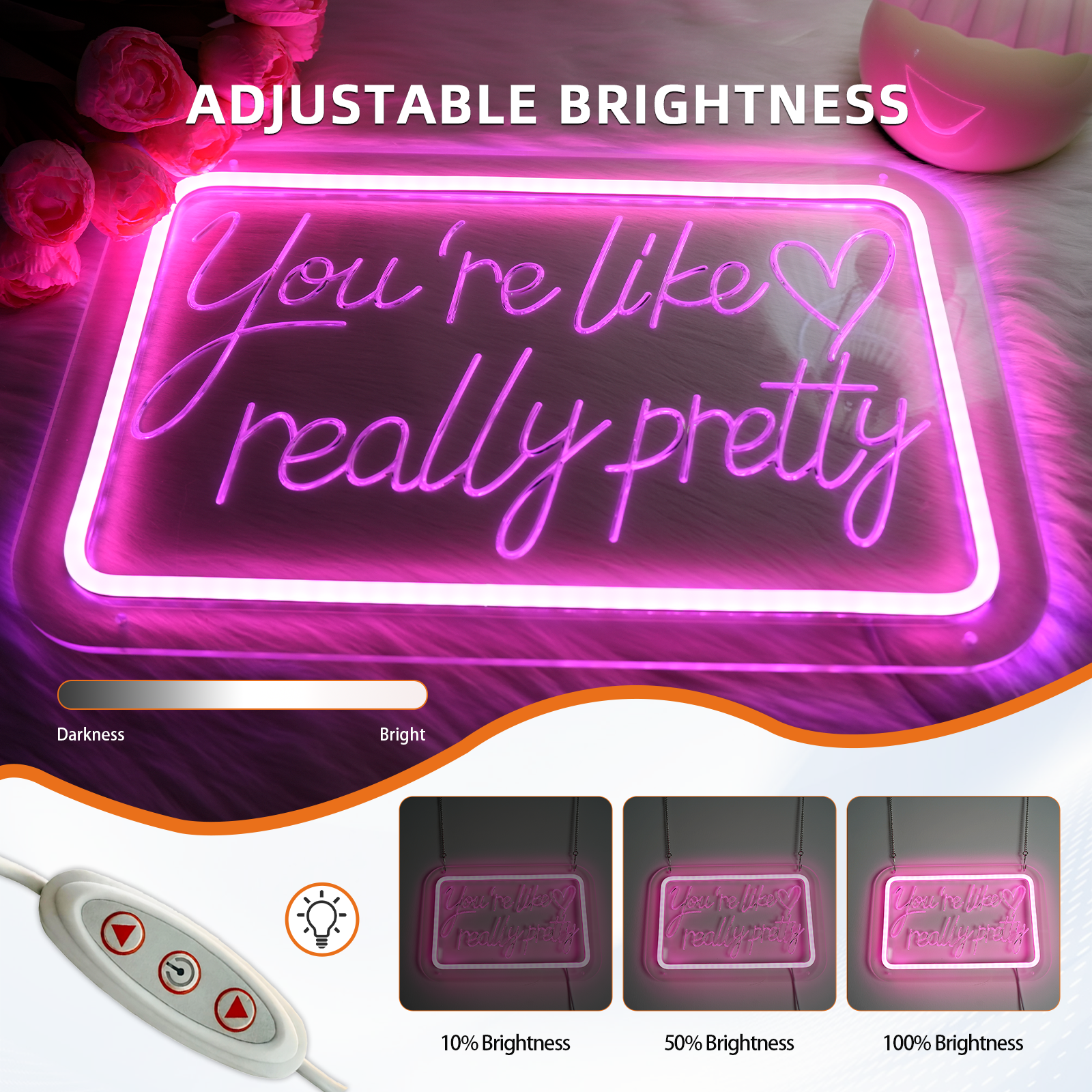 You're Like Really Pretty Led Neon Sign