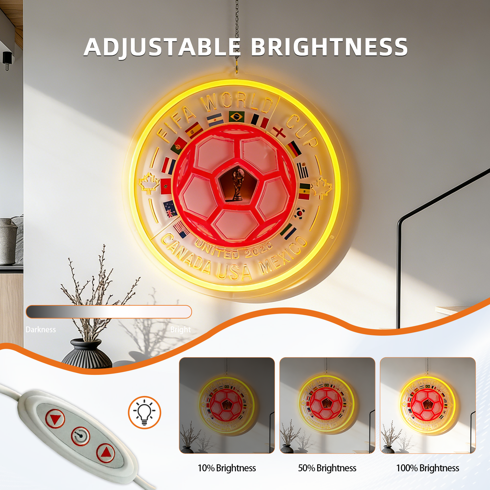 2026 FIFA World Cup Led Neon Sign