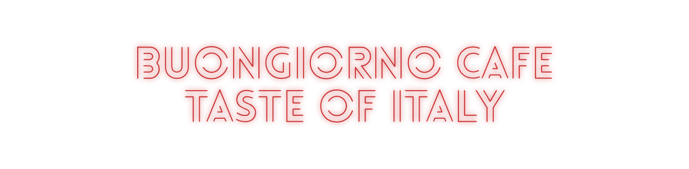 Neón personalizado: Buongiorno Ca...